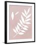 Blush Fern-PI Juvenile-Framed Art Print