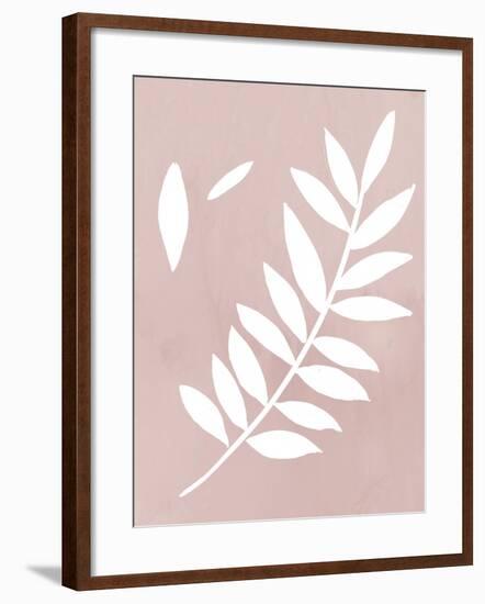 Blush Fern-PI Juvenile-Framed Art Print