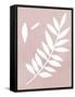 Blush Fern-PI Juvenile-Framed Stretched Canvas