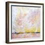 Blush field-Hyunah Kim-Framed Art Print