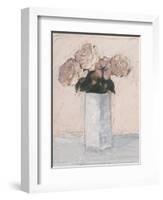 Blush Florals II-Ethan Harper-Framed Art Print