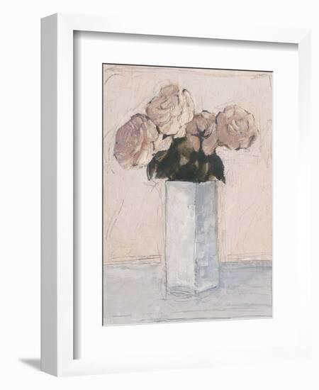 Blush Florals II-Ethan Harper-Framed Art Print