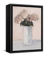 Blush Florals II-Ethan Harper-Framed Stretched Canvas