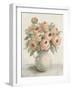 Blush Flowers in a Jug-Silvia Vassileva-Framed Art Print