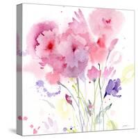 Blush Garden-Sheila Golden-Stretched Canvas