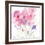 Blush Garden-Sheila Golden-Framed Art Print