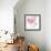 Blush Garden-Sheila Golden-Framed Art Print displayed on a wall