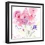 Blush Garden-Sheila Golden-Framed Art Print