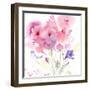 Blush Garden-Sheila Golden-Framed Art Print