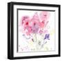 Blush Garden-Sheila Golden-Framed Art Print