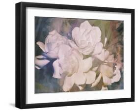 Blush Gardenia Beauty I-Sharon Chandler-Framed Art Print