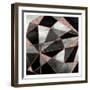 Blush Geo Abstract 2-Alicia Vidal-Framed Art Print