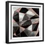 Blush Geo Abstract 2-Alicia Vidal-Framed Art Print