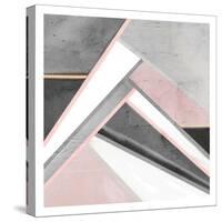 Blush Geo-Kimberly Allen-Stretched Canvas