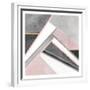Blush Geo-Kimberly Allen-Framed Premium Giclee Print
