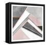 Blush Geo-Kimberly Allen-Framed Stretched Canvas