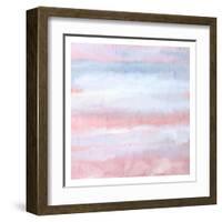 Blush Layers-Kimberly Allen-Framed Art Print