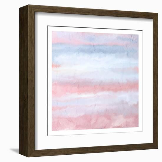 Blush Layers-Kimberly Allen-Framed Art Print