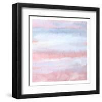 Blush Layers-Kimberly Allen-Framed Art Print