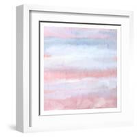 Blush Layers-Kimberly Allen-Framed Art Print