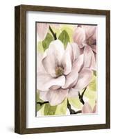 Blush Magnolia II-Grace Popp-Framed Art Print