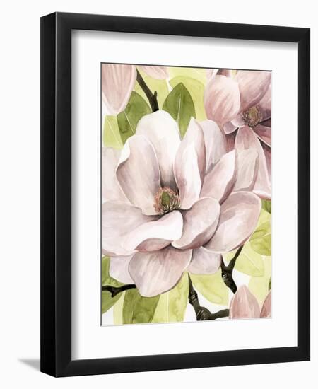 Blush Magnolia II-Grace Popp-Framed Art Print