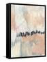 Blush & Navy II-Jennifer Goldberger-Framed Stretched Canvas