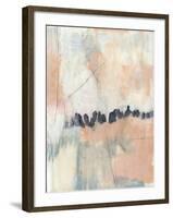 Blush & Navy II-Jennifer Goldberger-Framed Premium Giclee Print