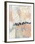 Blush & Navy II-Jennifer Goldberger-Framed Premium Giclee Print