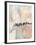 Blush & Navy II-Jennifer Goldberger-Framed Premium Giclee Print