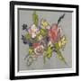 Blush & Paynes Bouquet II-Jennifer Goldberger-Framed Art Print