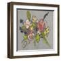 Blush & Paynes Bouquet II-Jennifer Goldberger-Framed Art Print