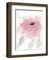 Blush Peony I-Beverly Dyer-Framed Art Print