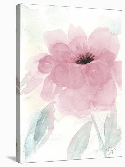 Blush Peony I-Beverly Dyer-Stretched Canvas