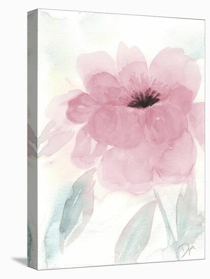 Blush Peony I-Beverly Dyer-Stretched Canvas