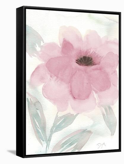 Blush Peony II-Beverly Dyer-Framed Stretched Canvas