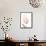 Blush Petals II-Jennifer Goldberger-Framed Stretched Canvas displayed on a wall