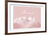 Blush Pink Dream-Urban Epiphany-Framed Art Print