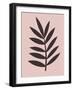 Blush Pink Leaf I-Jasmine Woods-Framed Art Print