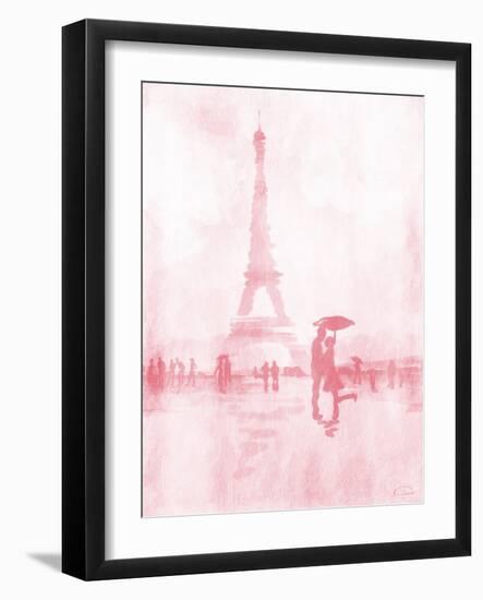 Blush Rain-OnRei-Framed Art Print