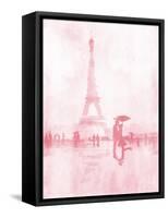 Blush Rain-OnRei-Framed Stretched Canvas