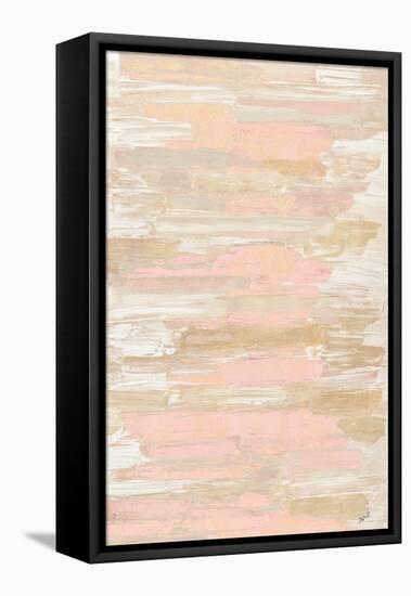Blush Rhizome-Ann Marie Coolick-Framed Stretched Canvas