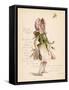 Blush Rose, 'Language of Flowers'-null-Framed Stretched Canvas