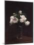 Blush Roses in a Glass, C.1860-1900-Henri Fantin-Latour-Mounted Giclee Print