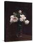 Blush Roses in a Glass, C.1860-1900-Henri Fantin-Latour-Stretched Canvas