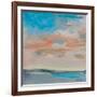 Blush Sky-Linda Stelling-Framed Art Print