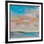 Blush Sky-Linda Stelling-Framed Art Print