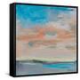 Blush Sky-Linda Stelling-Framed Stretched Canvas