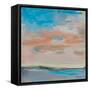 Blush Sky-Linda Stelling-Framed Stretched Canvas