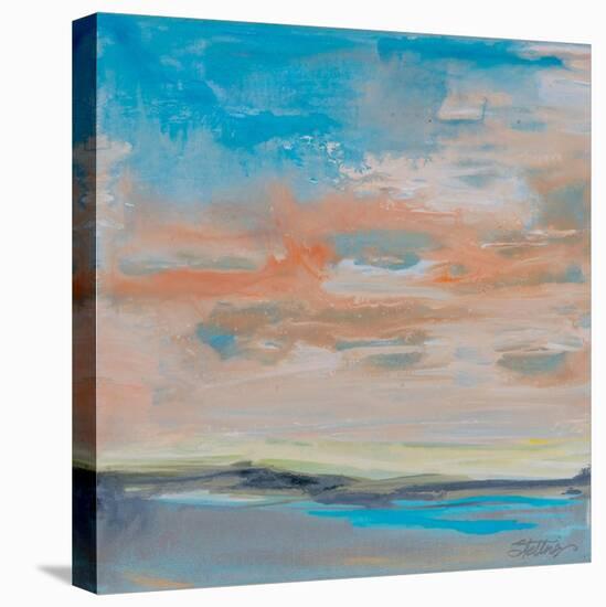 Blush Sky-Linda Stelling-Stretched Canvas